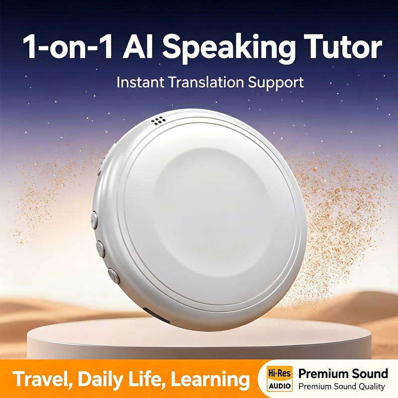Full Range Speaker - 스마트 웨어러블 번역기, 165개 언어 지원