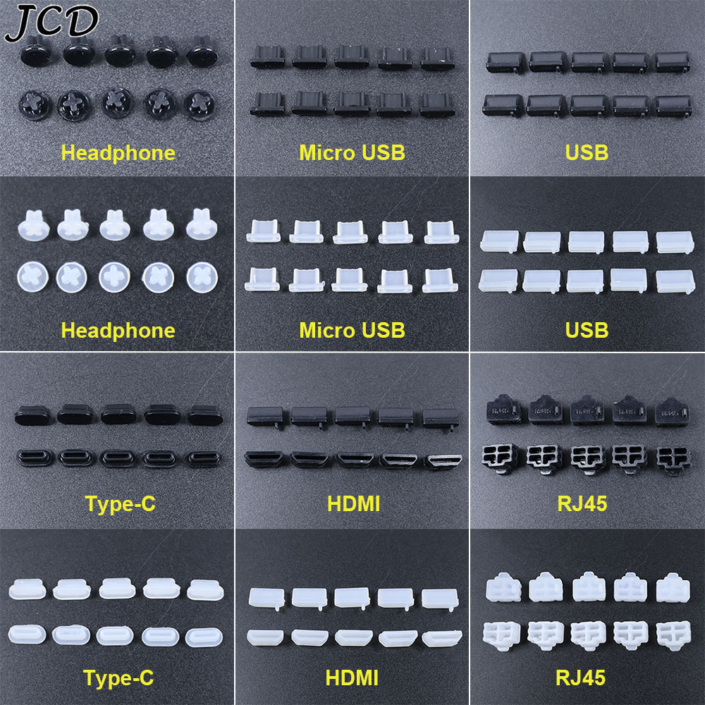 Mdi Cable - JCD 실리콘 C타입 마이크로 USB 먼지