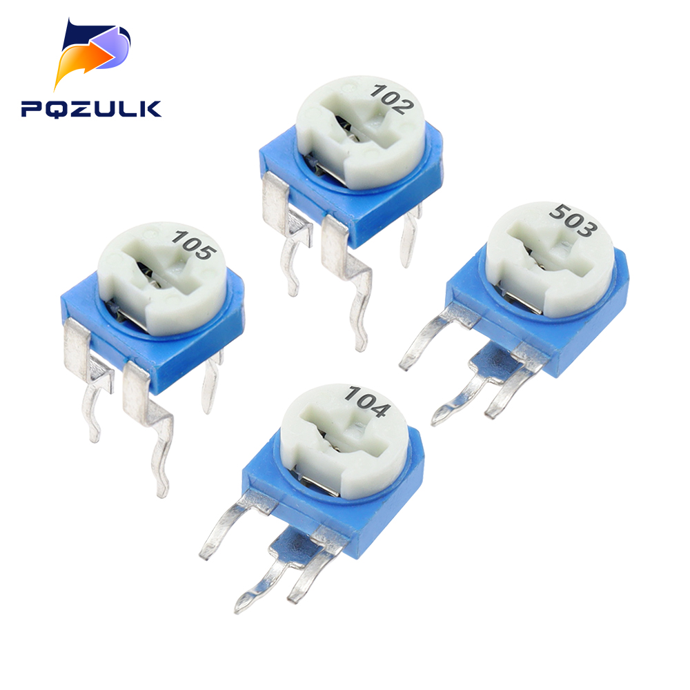 Potentiometer 10K - 트리머 전위차계 가변 저항기, RM063 RM-065