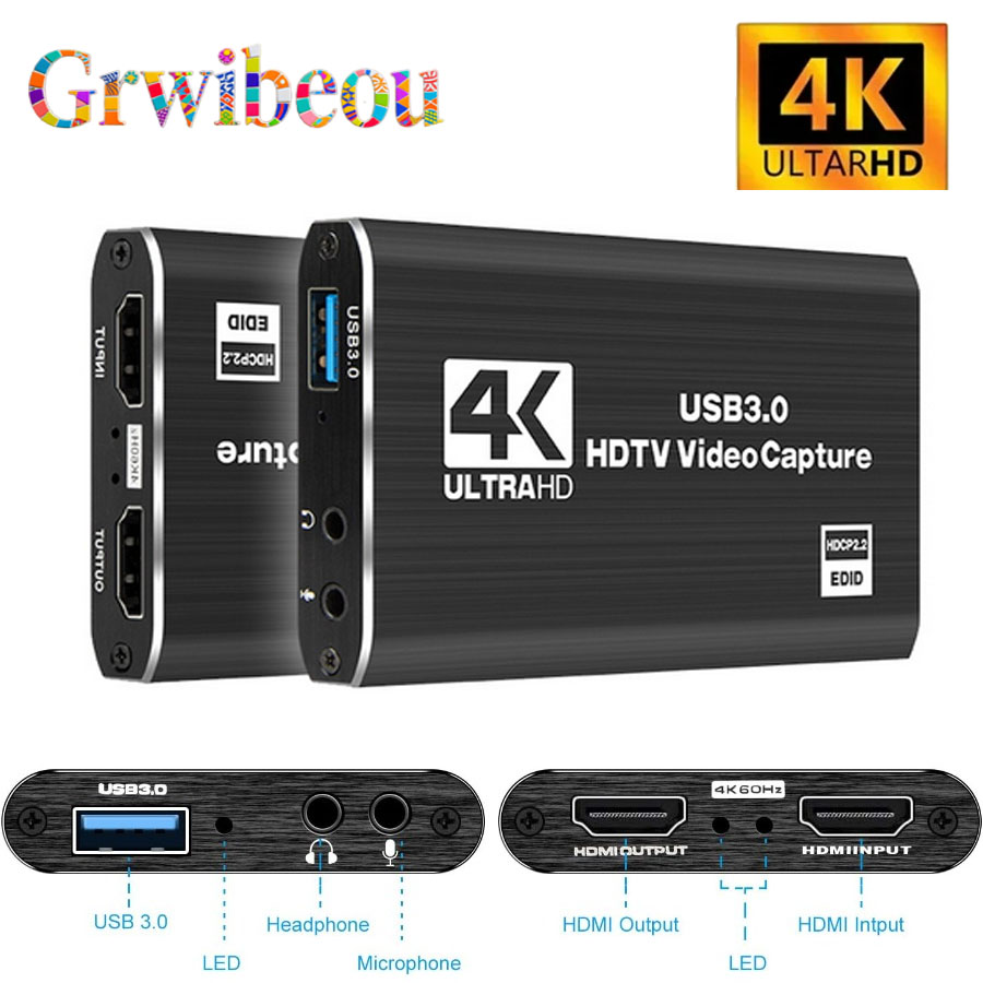 Usb Sound Card - 4K USB 3.0 비디오 캡처 카드