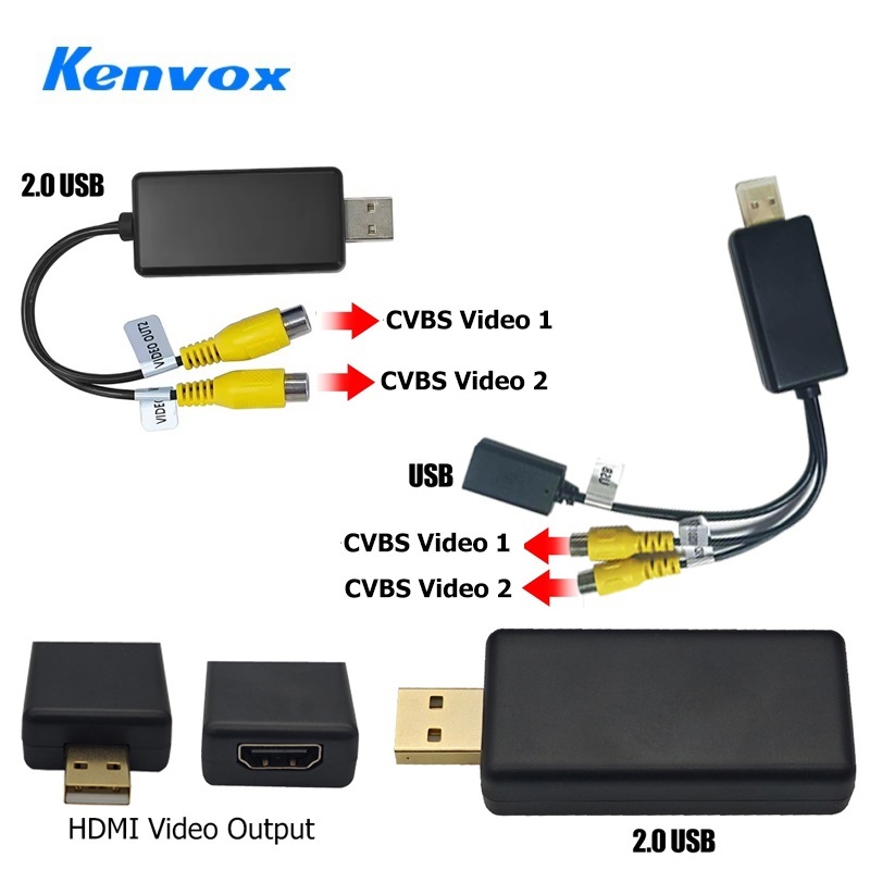 Audio Cable Rca - 켄복스 안드로이드 USB 비디오 출력 RCA