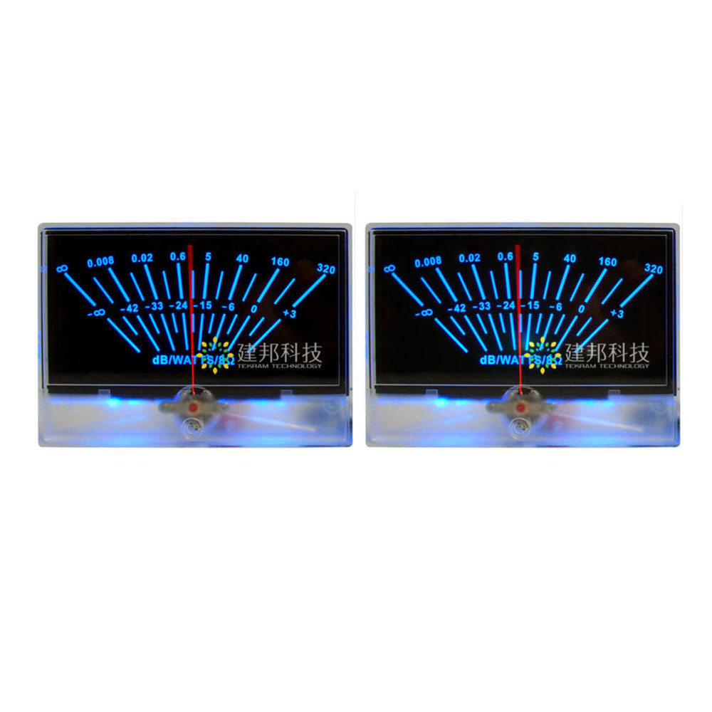 Audio Dac - 2개 P-134 VU 미터 헤드 DB
