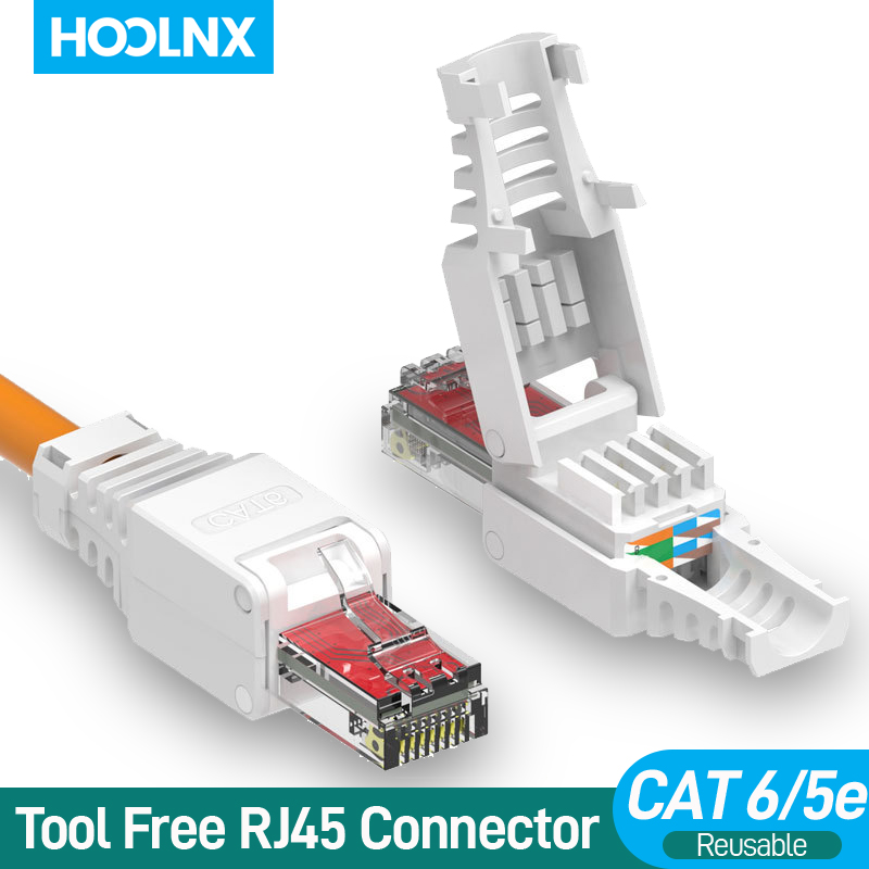 Rj45 Jack - Hoolnx 도구가 없는 RJ45 커넥터, CAT6