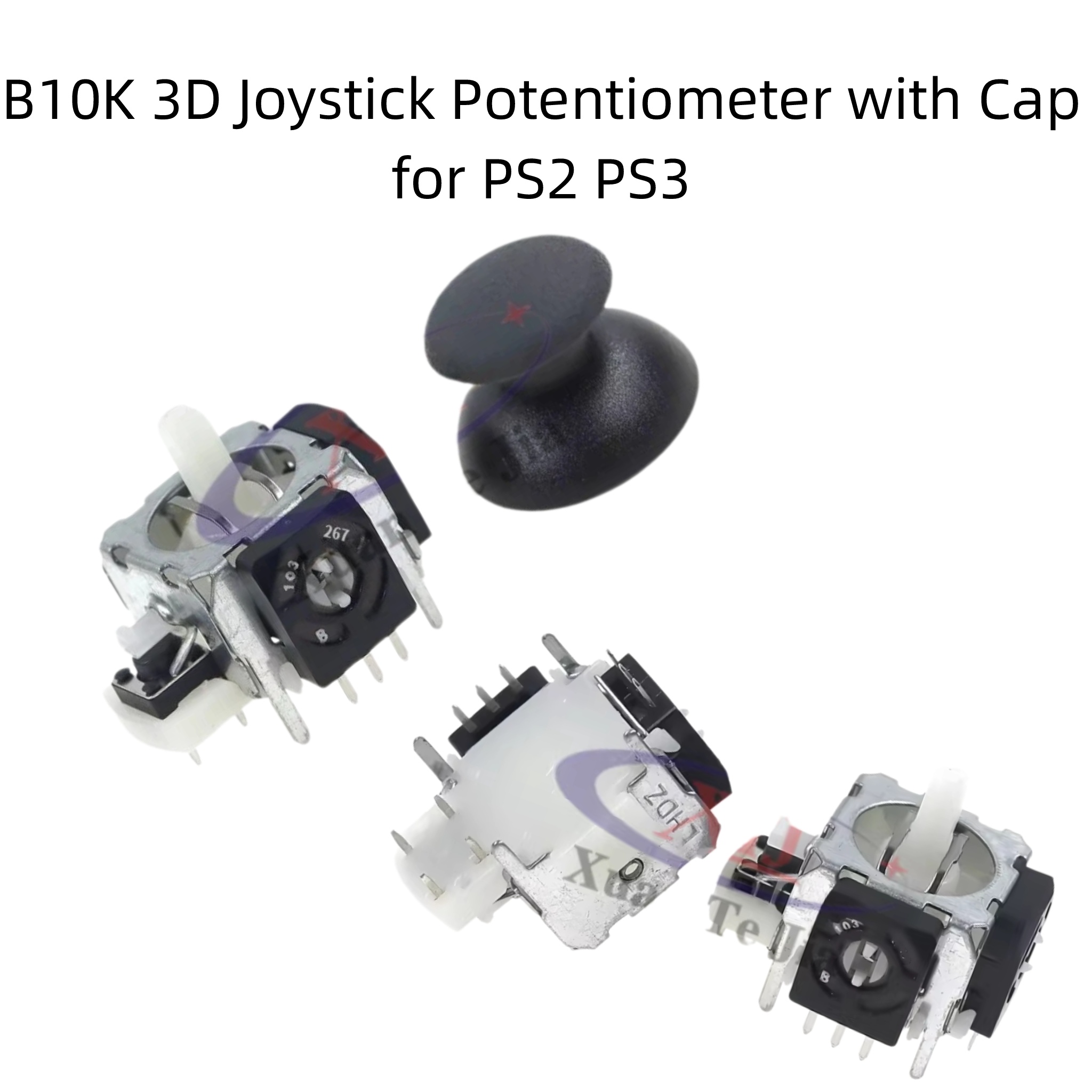 10K 가변 저항 조이스틱 스위치 B10K 103, 캡 - Potentiometer 10K 리뷰 및 가격