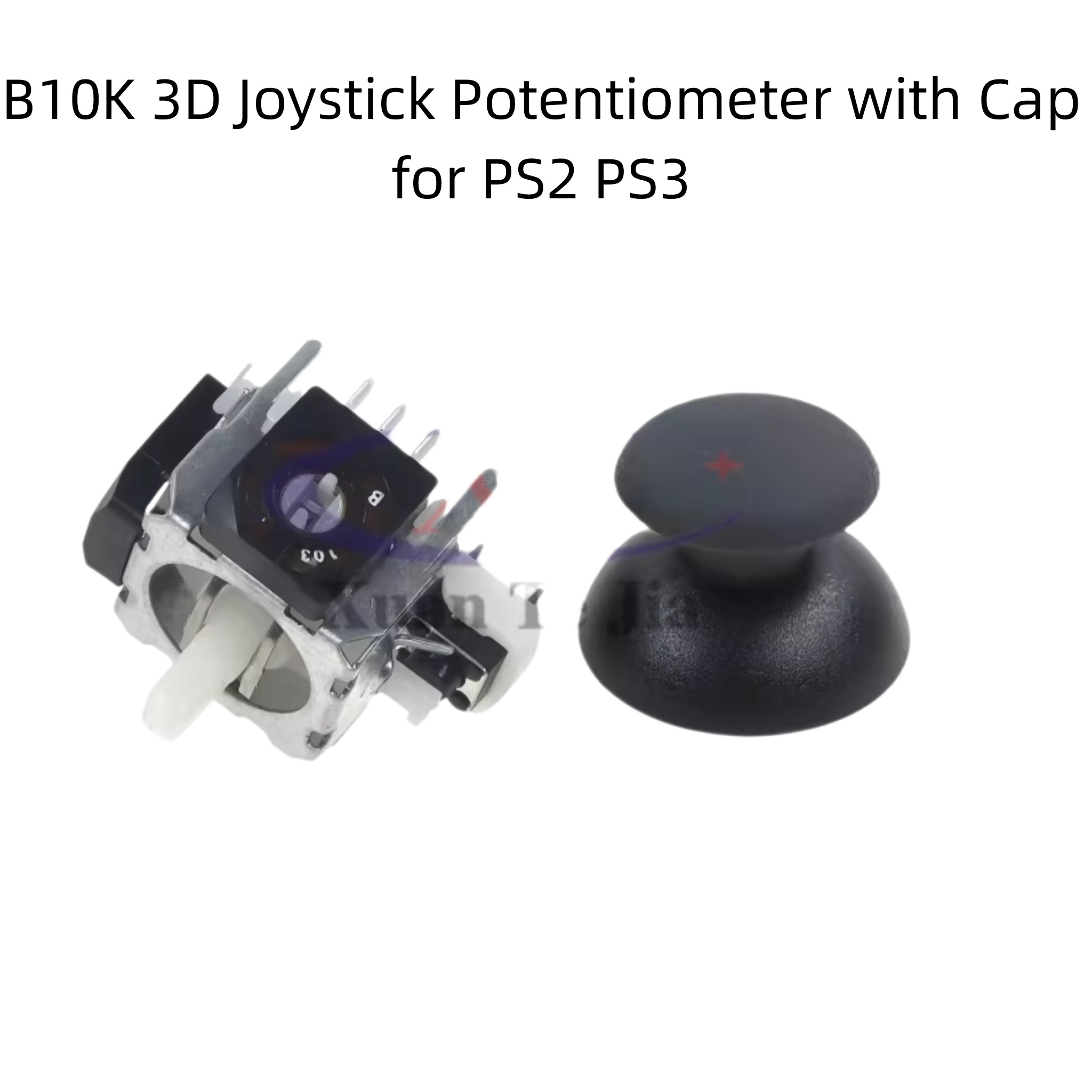 10K 가변 저항 조이스틱 스위치 B10K 103, 캡 - Potentiometer 10K 리뷰 및 가격