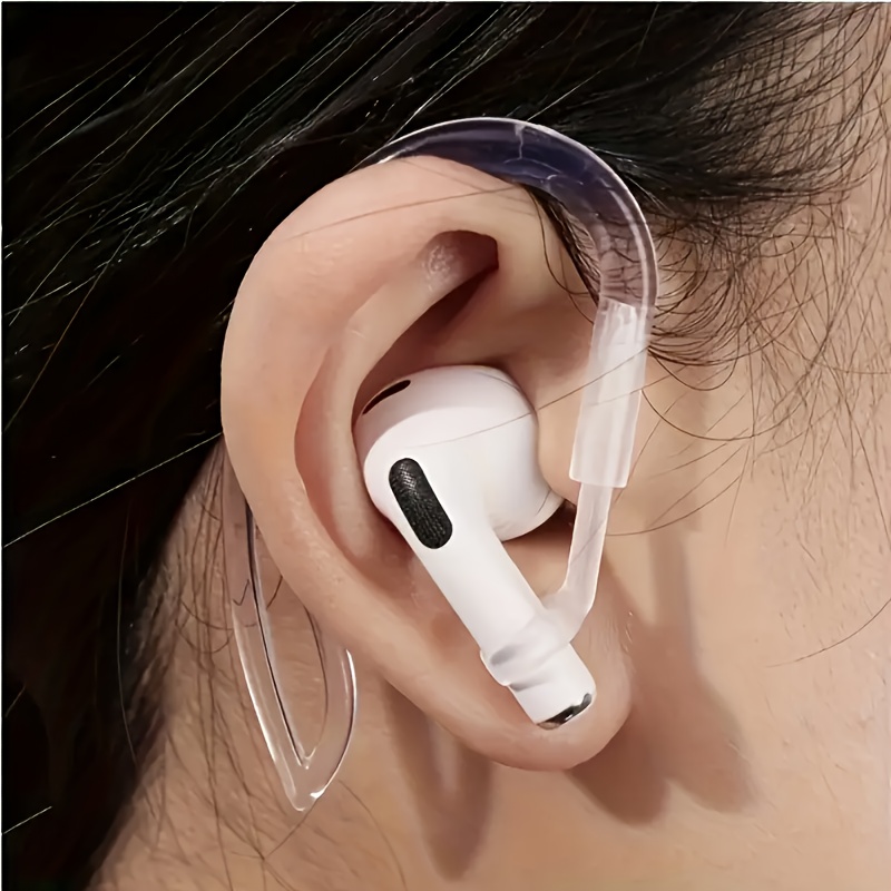 2Pcs 회전식 확장형 분실 방지 이어폰 후크 스포츠  - Headphone Parts 리뷰 및 가격