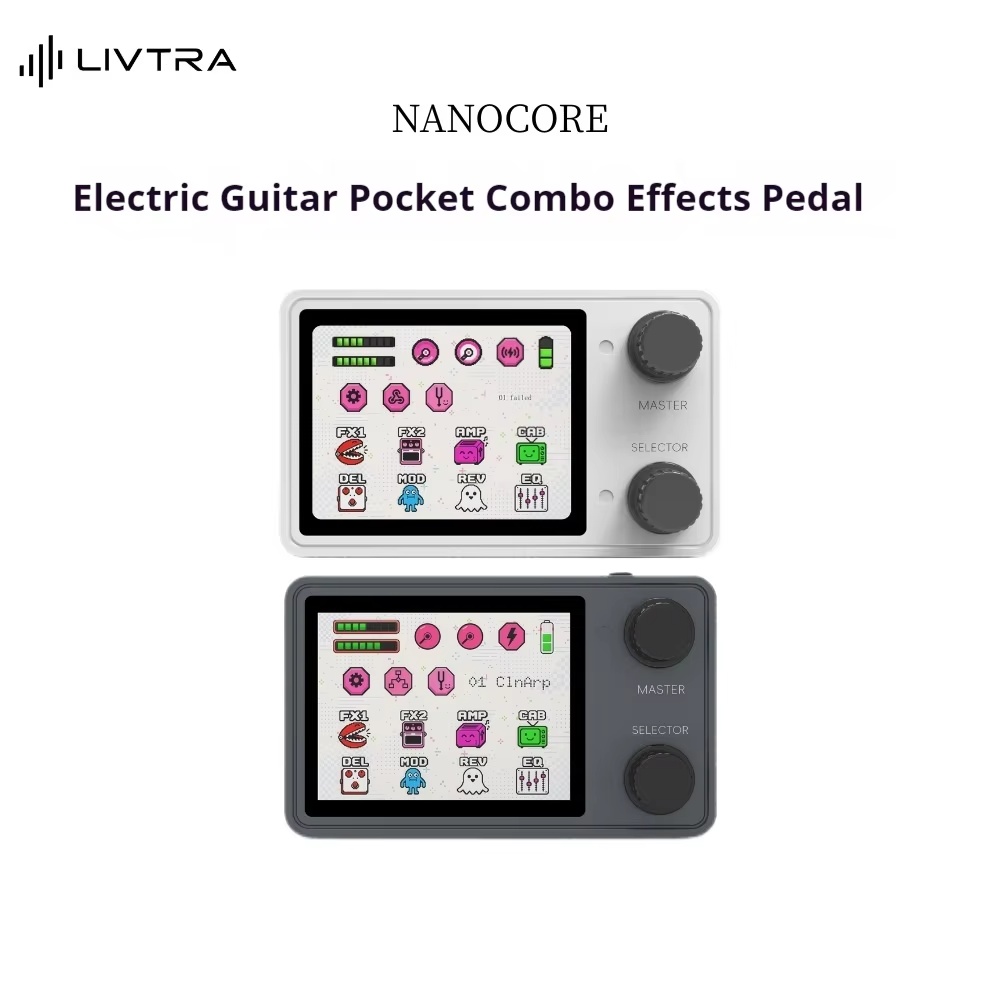 새로운 리브트라 나노코어 미니 기타 멀티 이펙트 프로세 - Audio Interface 리뷰 및 가격