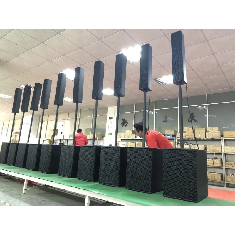 듀얼 15인치 2웨이 휴대용 컬럼 스피커, 실내외 무대 - Full Range Speaker 리뷰 및 가격