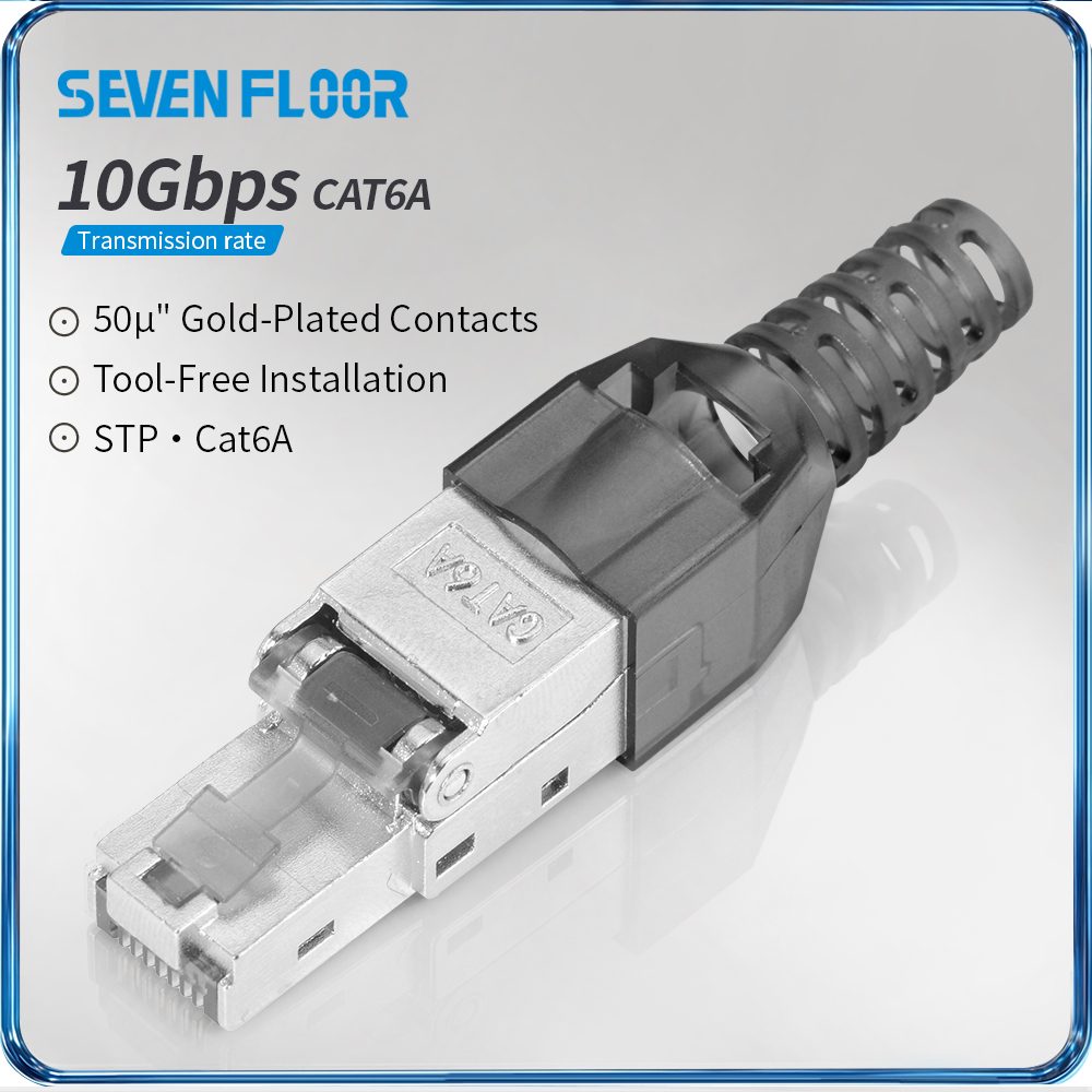Cat6A/Cat6 차폐형 RJ45 커넥터, 도구 없이 - Rj45 Jack 리뷰 및 가격