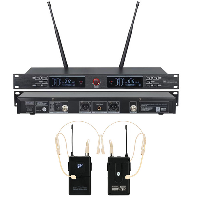 640-690MHz UR-2000-H 듀얼 채널 스킨  - Ribbon Microphone 리뷰 및 가격
