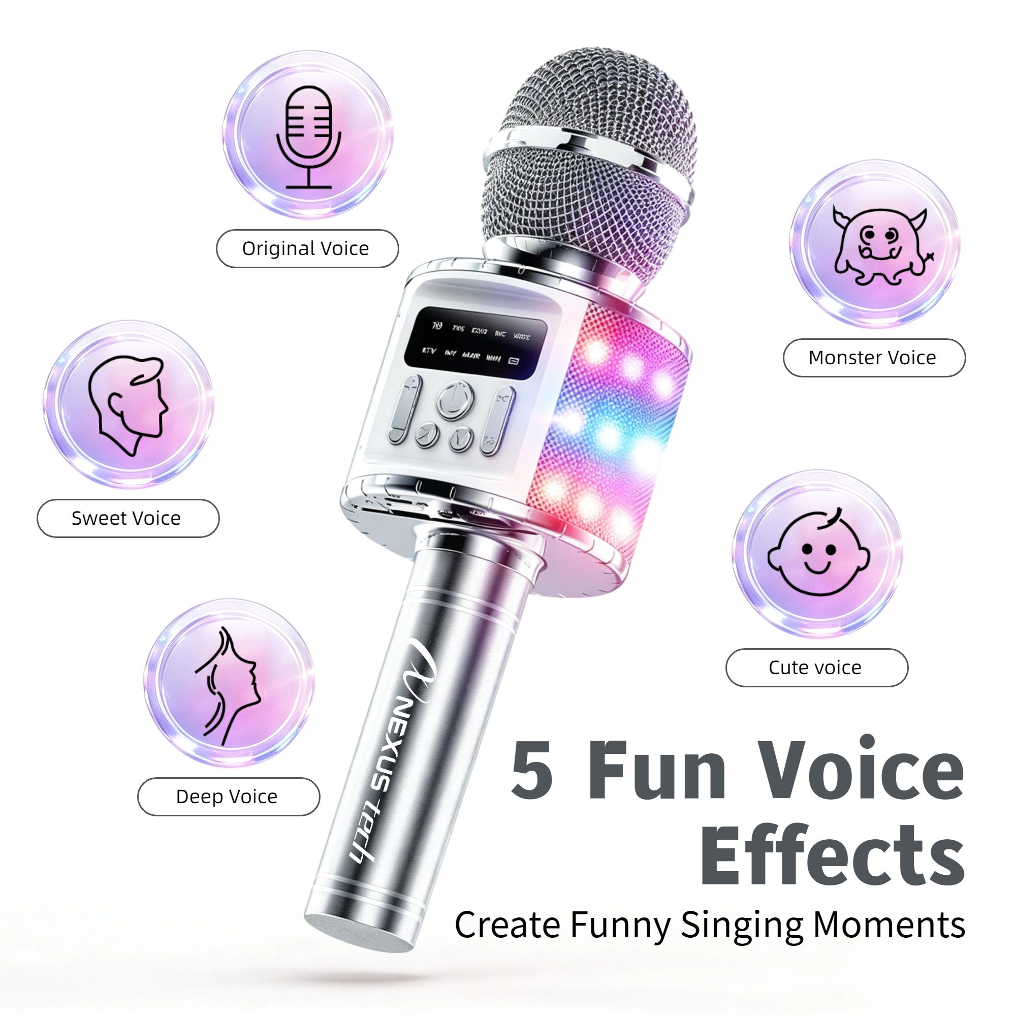 TWS 듀얼 무선 노래방 마이크, 블루투스 스피커, 5 - Microphone Capsule 리뷰 및 가격
