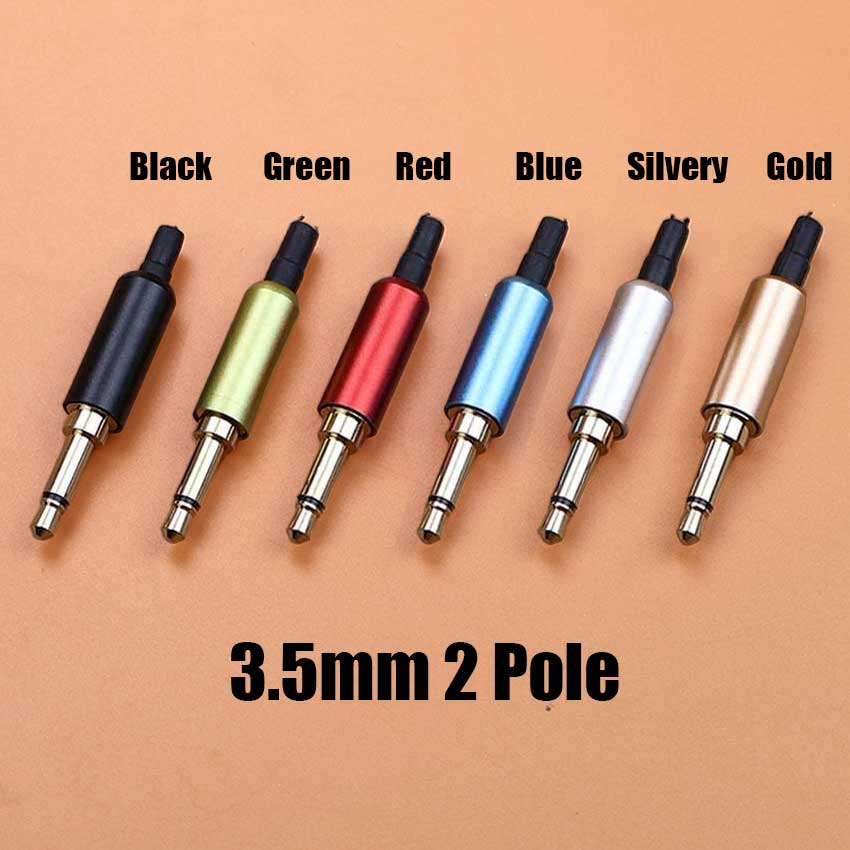1개 3.5mm 모노 스테레오 헤드폰 플러그 DIY 2 - Audio Jumper Wire 리뷰 및 가격