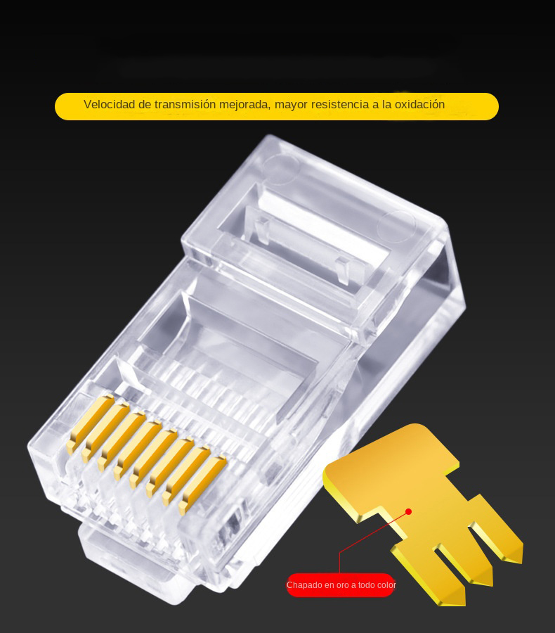 100pcs Cat6 Cat6e CAT5e RJ45 커 - Rj45 Jack 리뷰 및 가격