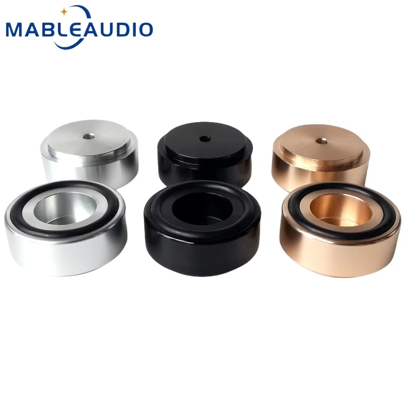 4PC 39*17mm 솔리드 알루미늄 오디오 절연 피트 - Audio Dac 리뷰 및 가격