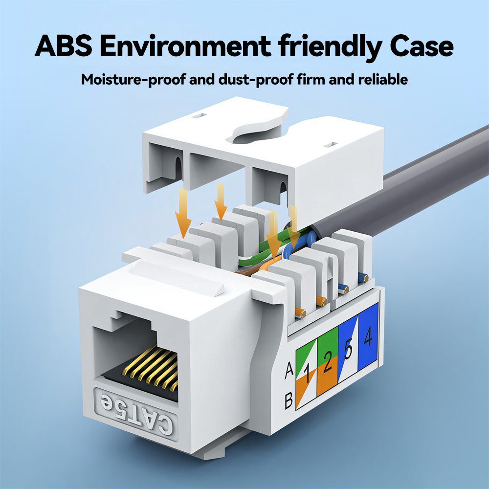 덴스와이어 RJ45 Cat5E/6 키스톤 잭, 비차폐  - Rj45 Jack 리뷰 및 가격