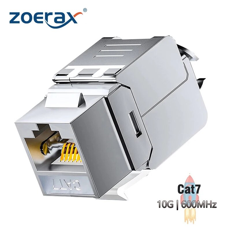ZOERAX Cat6a Cat7 키스톤 잭 Cat7 R - Rj45 Jack 리뷰 및 가격