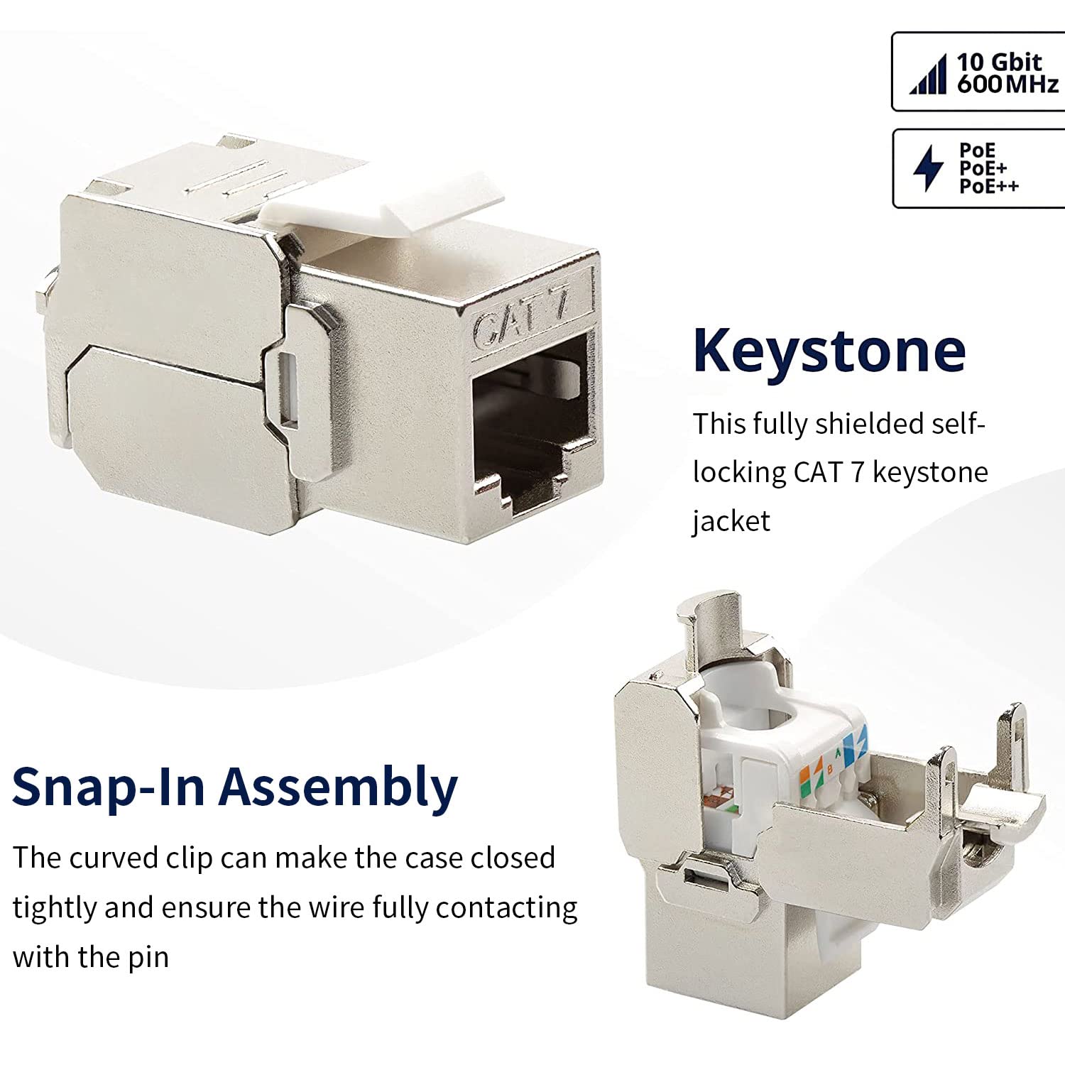 ZOERAX Cat6a Cat7 키스톤 잭 Cat7 R - Rj45 Jack 리뷰 및 가격