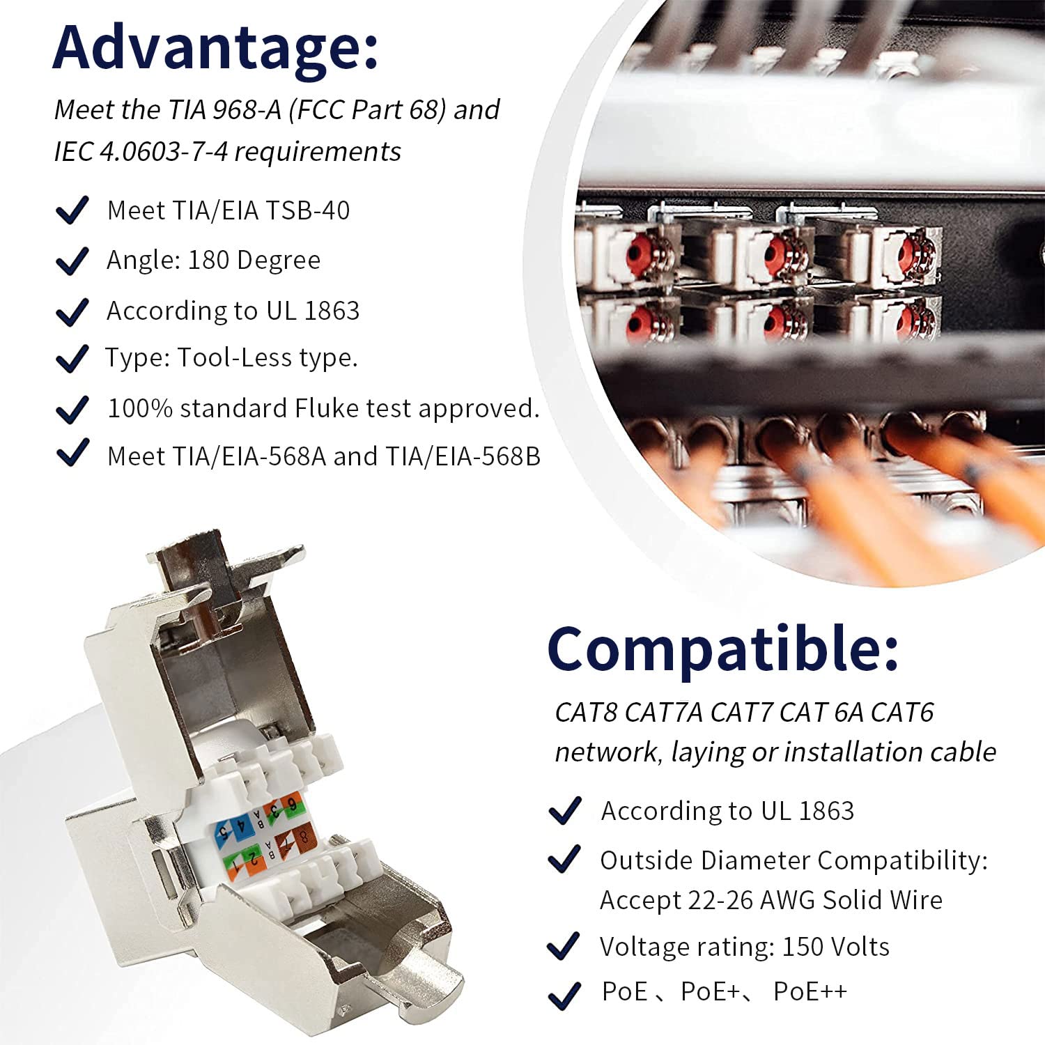 ZOERAX Cat6a Cat7 키스톤 잭 Cat7 R - Rj45 Jack 리뷰 및 가격