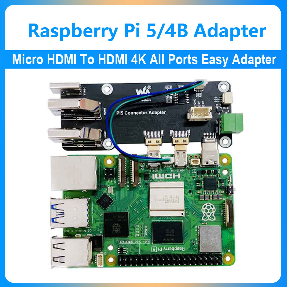 라즈베리 파이 5/4B 마이크로 HDMI-HDMI 간편 - Mdi Cable 리뷰 및 가격