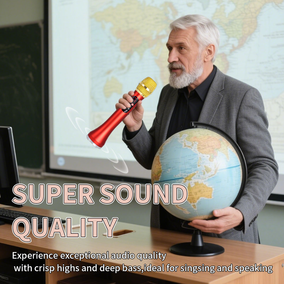 28cm 25W/개 가라오케 마이크 TWS 블루투스 스 - Condenser Microphone Kit 리뷰 및 가격