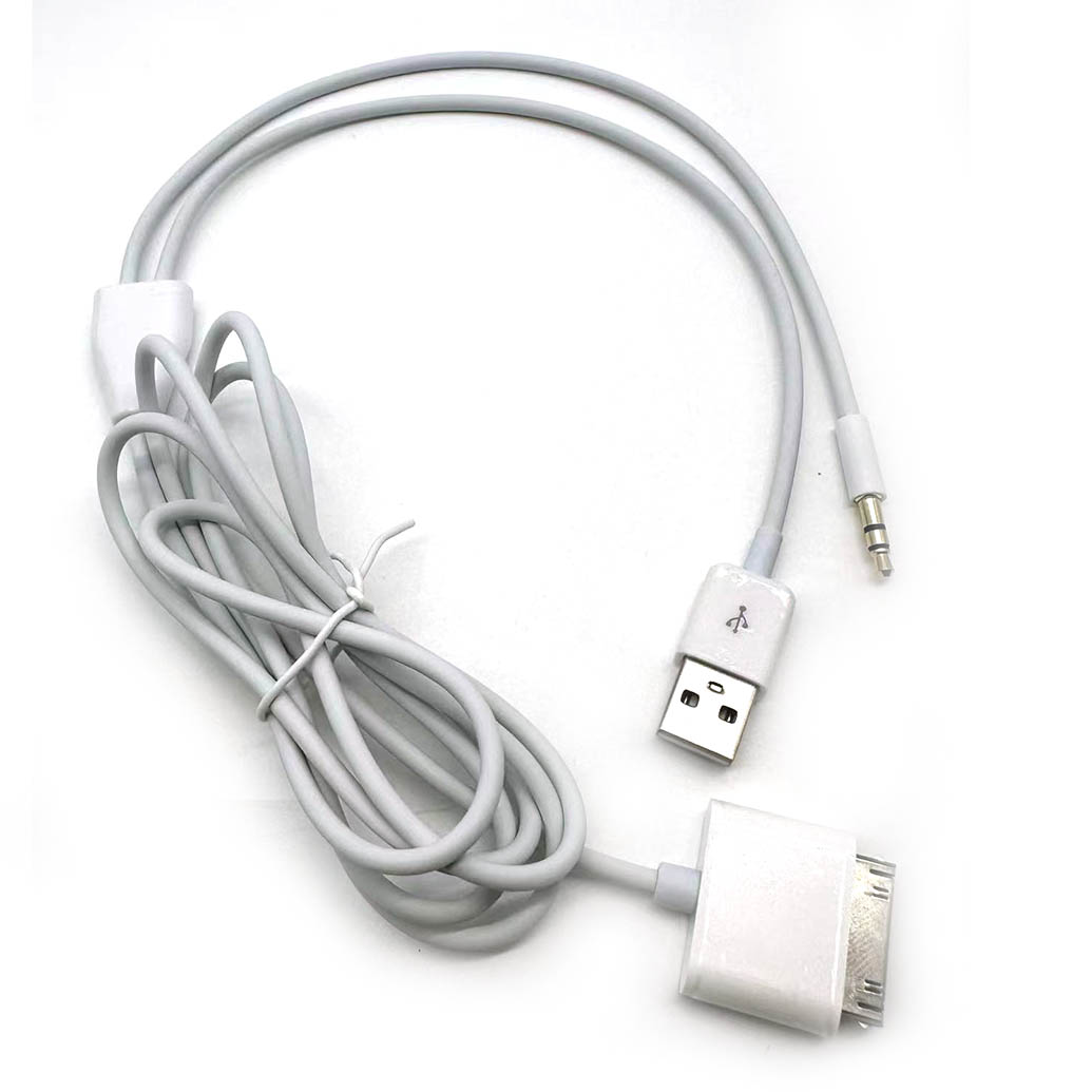 1개 30핀-3.5mm 차량용 AUX 오디오 USB 충 - Audio Jumper Wire 리뷰 및 가격
